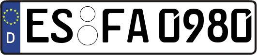 ES-FA0980