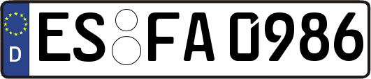 ES-FA0986