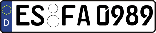 ES-FA0989