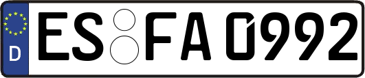 ES-FA0992