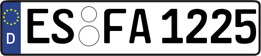 ES-FA1225