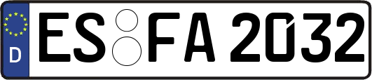 ES-FA2032