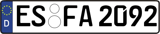 ES-FA2092