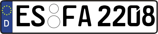ES-FA2208