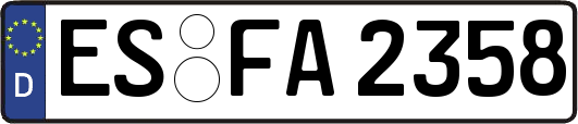 ES-FA2358