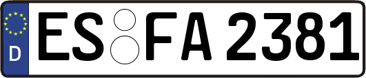 ES-FA2381