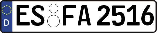 ES-FA2516
