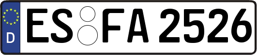 ES-FA2526