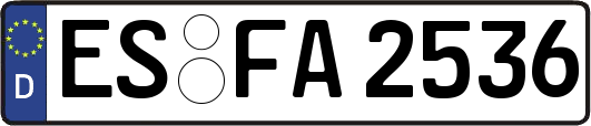 ES-FA2536