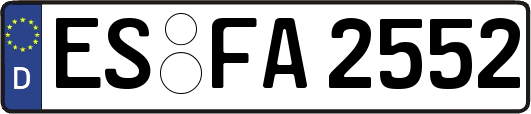 ES-FA2552