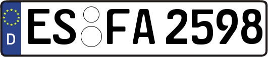 ES-FA2598