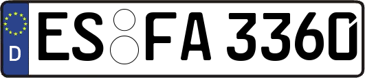 ES-FA3360