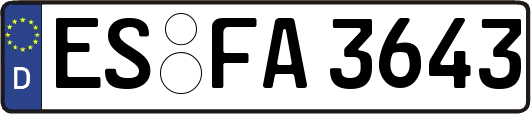ES-FA3643