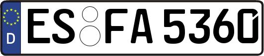 ES-FA5360