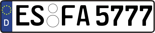 ES-FA5777