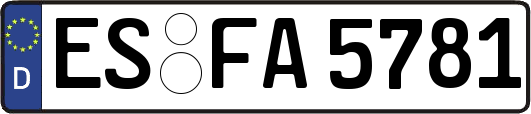 ES-FA5781