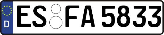 ES-FA5833