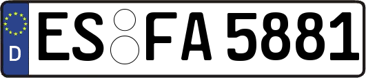 ES-FA5881