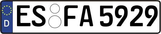 ES-FA5929