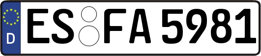 ES-FA5981