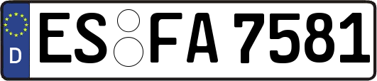 ES-FA7581