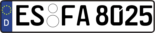 ES-FA8025