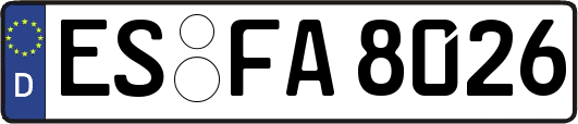 ES-FA8026