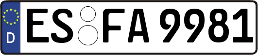 ES-FA9981