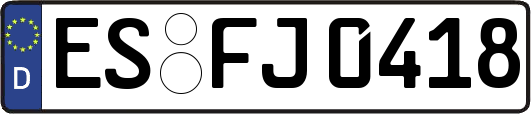 ES-FJ0418