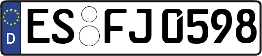 ES-FJ0598
