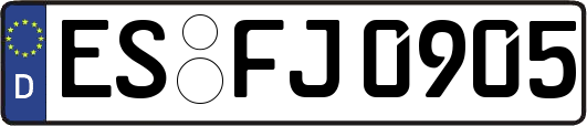 ES-FJ0905