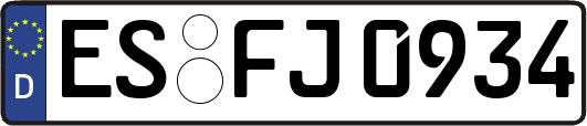 ES-FJ0934