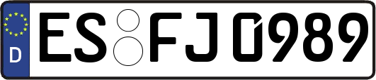 ES-FJ0989