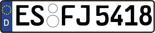 ES-FJ5418