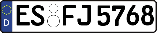 ES-FJ5768