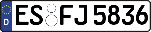 ES-FJ5836
