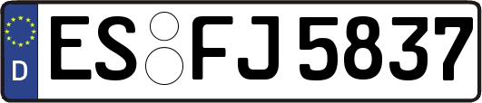 ES-FJ5837