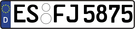 ES-FJ5875