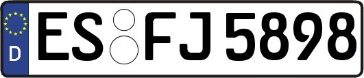 ES-FJ5898
