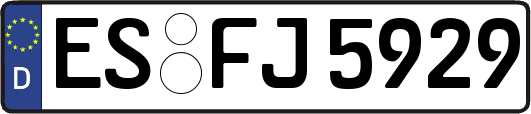 ES-FJ5929