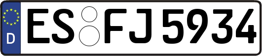 ES-FJ5934
