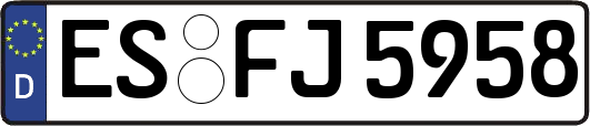 ES-FJ5958