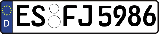 ES-FJ5986