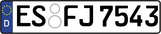 ES-FJ7543