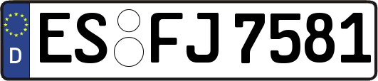 ES-FJ7581