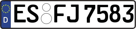 ES-FJ7583