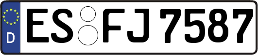 ES-FJ7587