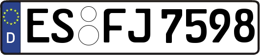 ES-FJ7598