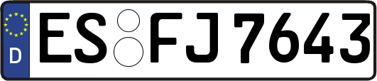 ES-FJ7643