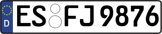 ES-FJ9876